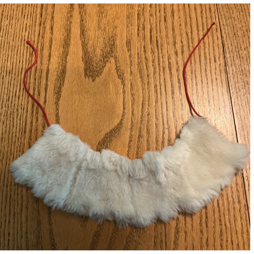 American Girl Kaya Winter Cape Faux Fur Collar Wrap Cream/Off White